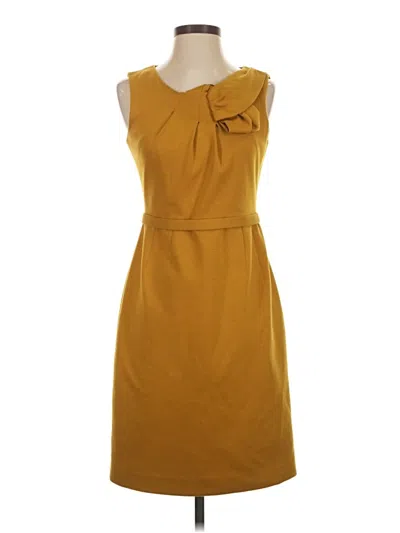 Pre-owned T Tahari Casual Dress In Yellow