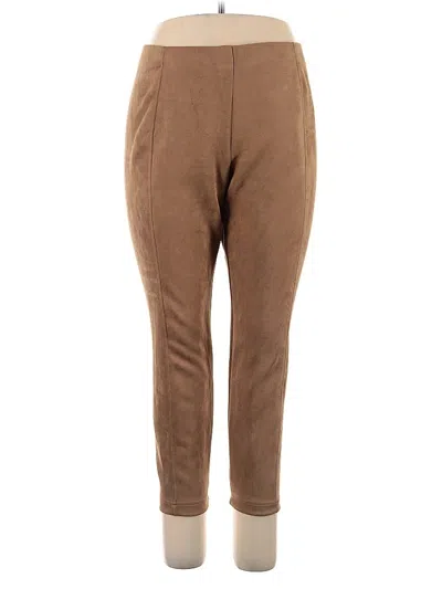 Pre-owned T Tahari Casual Pants In Brown