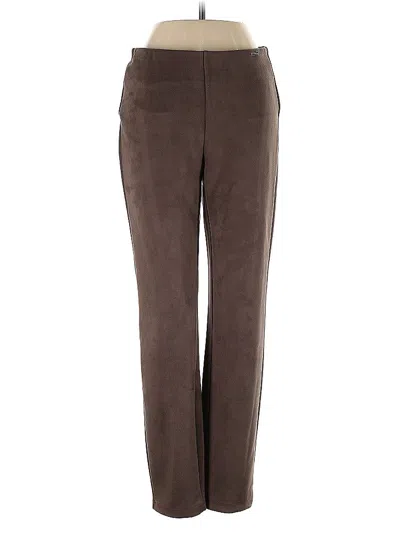 Pre-owned T Tahari Casual Pants In Brown