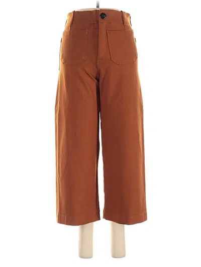 Pre-owned T Tahari Casual Pants In Brown