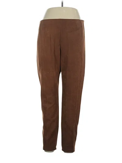 Pre-owned T Tahari Casual Pants In Brown
