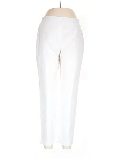Pre-owned T Tahari Casual Pants In White