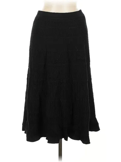 Pre-owned T Tahari Casual Skirt In Black