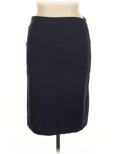 Pre-owned T Tahari Casual Skirt In Blue