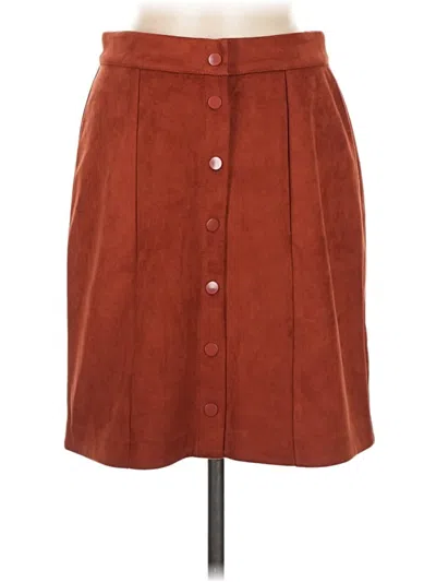 Pre-owned T Tahari Casual Skirt In Brown