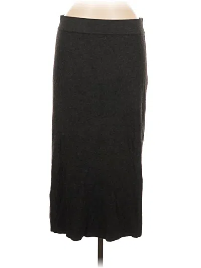 Pre-owned T Tahari Casual Skirt In Gray