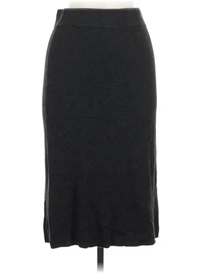 Pre-owned T Tahari Casual Skirt In Gray