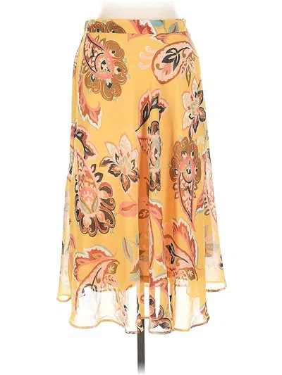 Pre-owned T Tahari Casual Skirt In Yellow