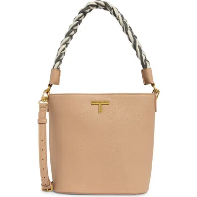 T Tahari Clayton Shoulder Bag In Sand