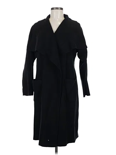 Pre-owned T Tahari Coat In Black