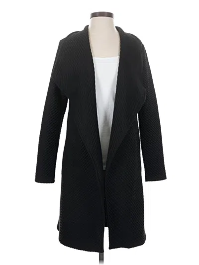 Pre-owned T Tahari Coat In Black