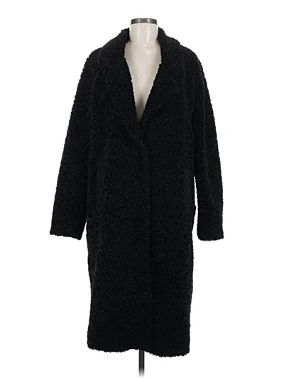 Pre-owned T Tahari Coat In Black