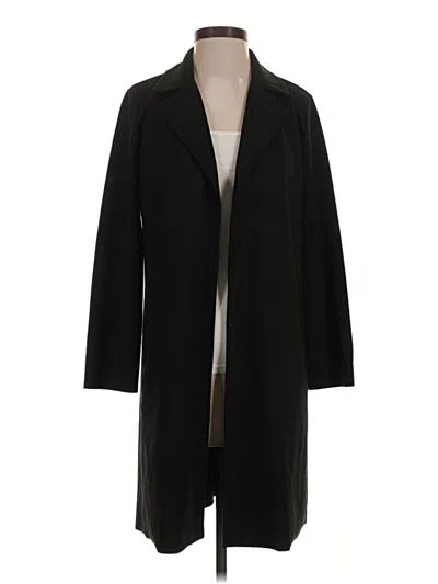 Pre-owned T Tahari Coat In Black