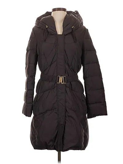 Pre-owned T Tahari Coat In Black
