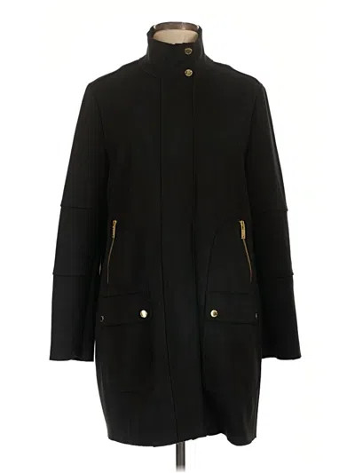 Pre-owned T Tahari Coat In Black