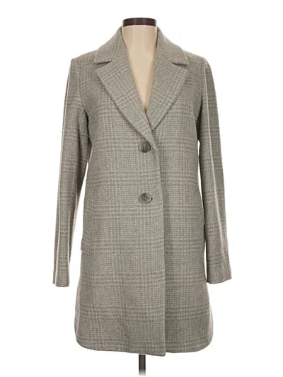 Pre-owned T Tahari Coat In Gray