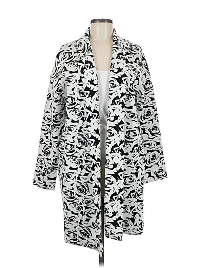 Pre-owned T Tahari Coat In White
