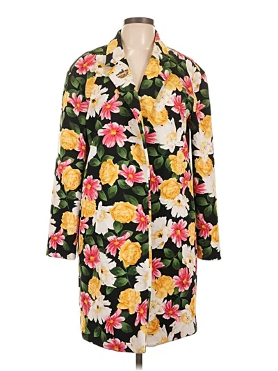 Pre-owned T Tahari Coat In Yellow