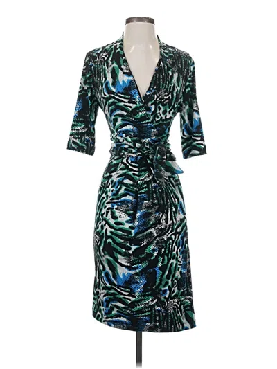 Pre-owned T Tahari Cocktail Dress In Black