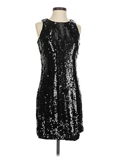 Pre-owned T Tahari Cocktail Dress In Black