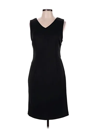 Pre-owned T Tahari Cocktail Dress In Black