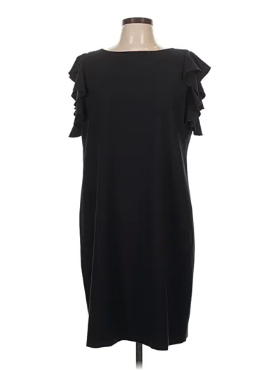 Pre-owned T Tahari Cocktail Dress In Black