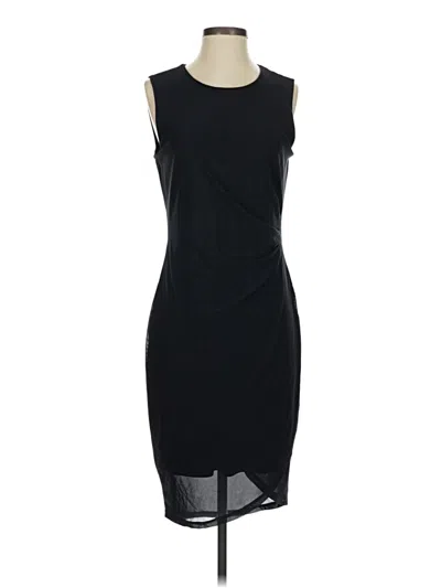Pre-owned T Tahari Cocktail Dress In Black