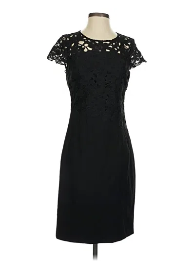 Pre-owned T Tahari Cocktail Dress In Black