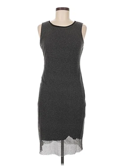 Pre-owned T Tahari Cocktail Dress In Black
