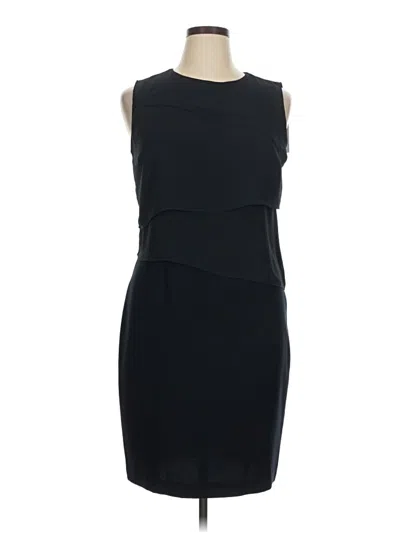 Pre-owned T Tahari Cocktail Dress In Black
