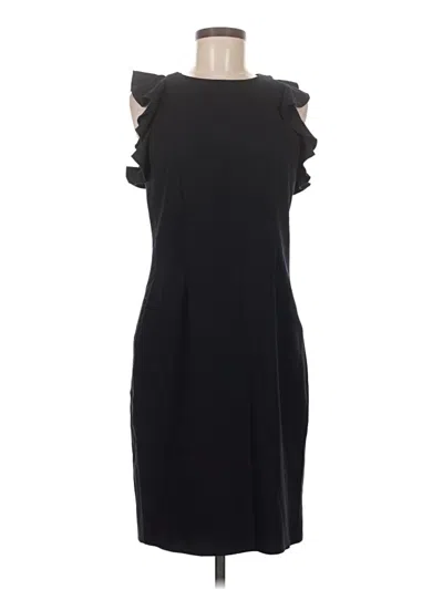 Pre-owned T Tahari Cocktail Dress In Black