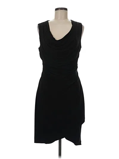 Pre-owned T Tahari Cocktail Dress In Black