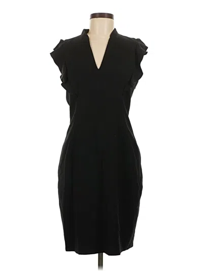 Pre-owned T Tahari Cocktail Dress In Black