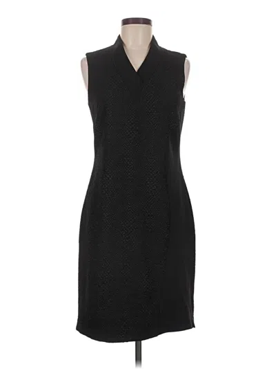 Pre-owned T Tahari Cocktail Dress In Black