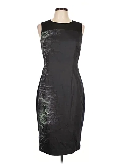 Pre-owned T Tahari Cocktail Dress In Black