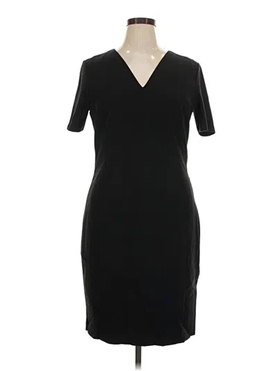 Pre-owned T Tahari Cocktail Dress In Black