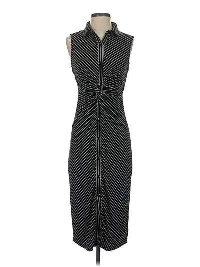 Pre-owned T Tahari Cocktail Dress In Black