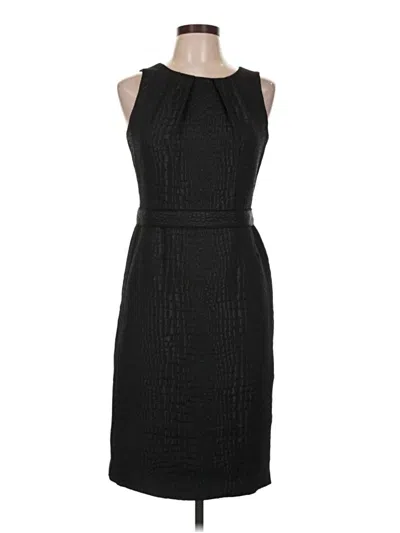 Pre-owned T Tahari Cocktail Dress In Black