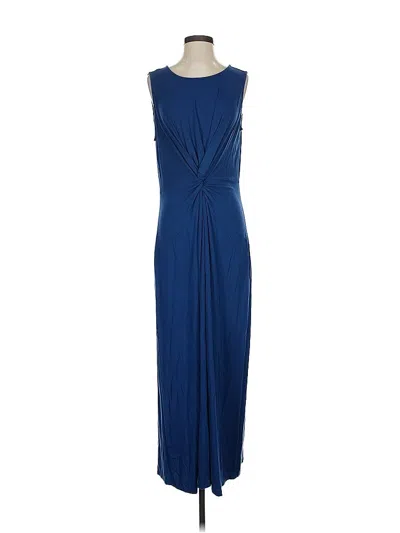 Pre-owned T Tahari Cocktail Dress In Blue