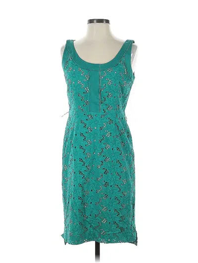 Pre-owned T Tahari Cocktail Dress In Blue