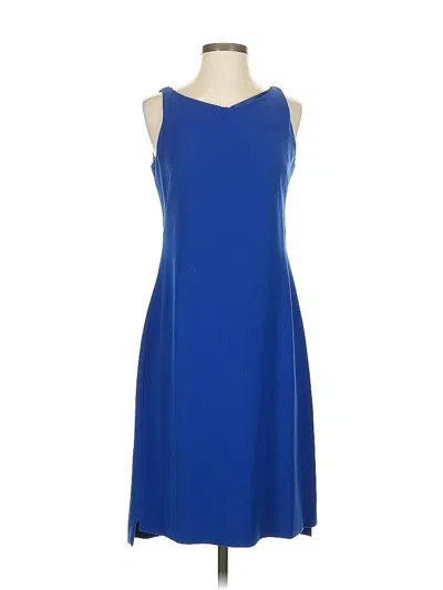 Pre-owned T Tahari Cocktail Dress In Blue