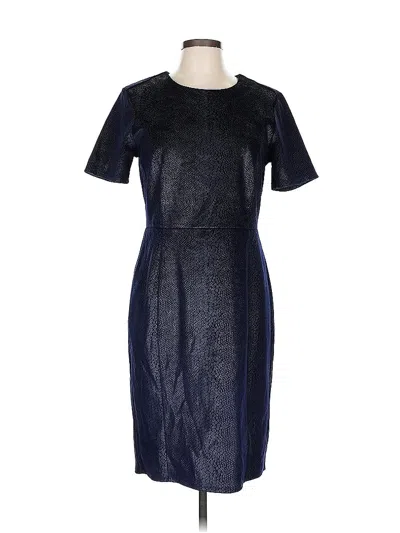 Pre-owned T Tahari Cocktail Dress In Blue