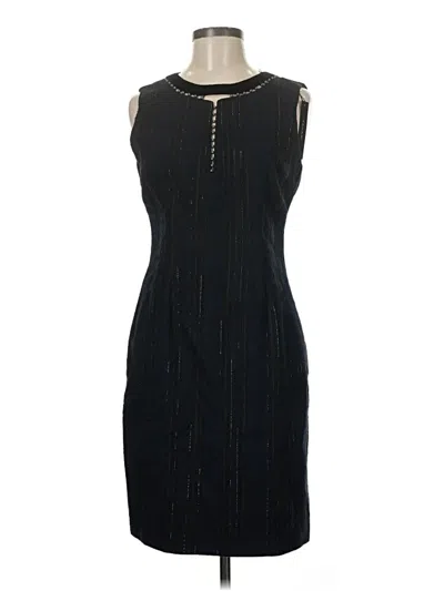 Pre-owned T Tahari Cocktail Dress In Blue