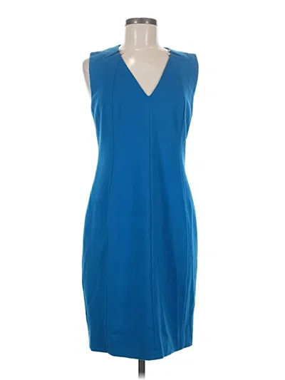 Pre-owned T Tahari Cocktail Dress In Blue