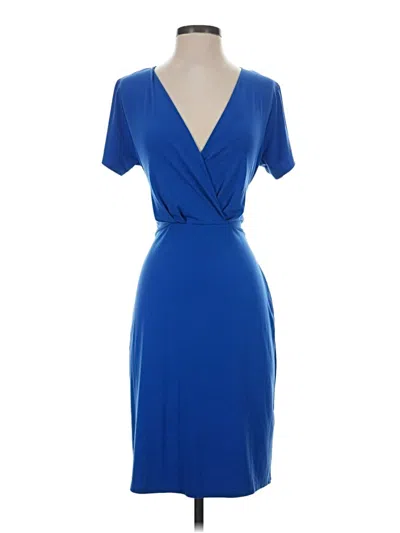 Pre-owned T Tahari Cocktail Dress In Blue
