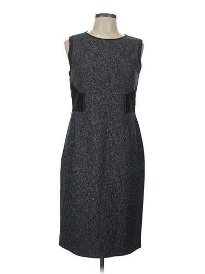 Pre-owned T Tahari Cocktail Dress In Gray