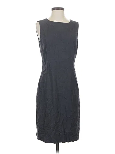 Pre-owned T Tahari Cocktail Dress In Gray
