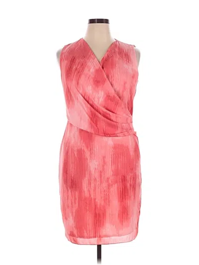 Pre-owned T Tahari Cocktail Dress In Pink
