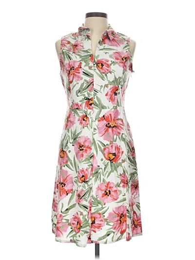 Pre-owned T Tahari Cocktail Dress In Pink