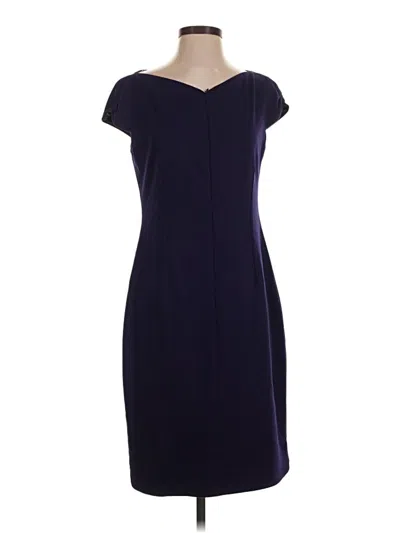 Pre-owned T Tahari Cocktail Dress In Purple